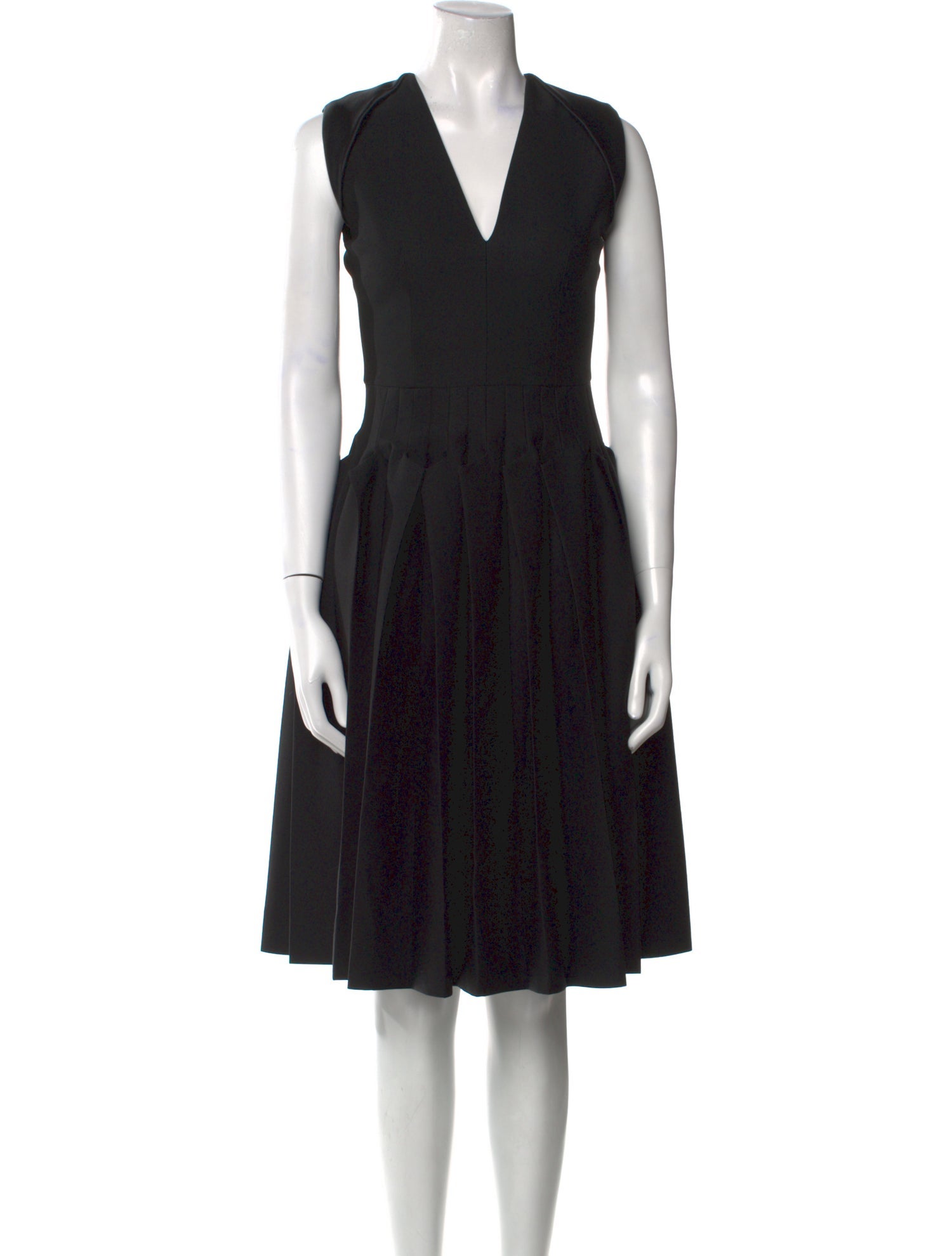Bottega Veneta Virgin Wool Knee-Length Dress