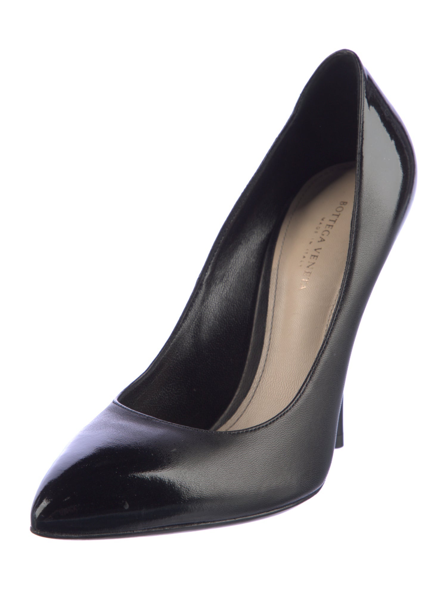 Bottega Veneta Intrecciato Weave Leather Pumps