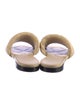 Bottega Veneta Quilted Pattern Leather Slides