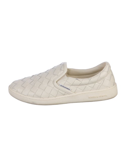 Bottega Veneta Intrecciato Weave Leather Loafer Sneakers