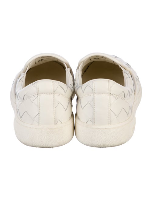 Bottega Veneta Intrecciato Weave Leather Loafer Sneakers