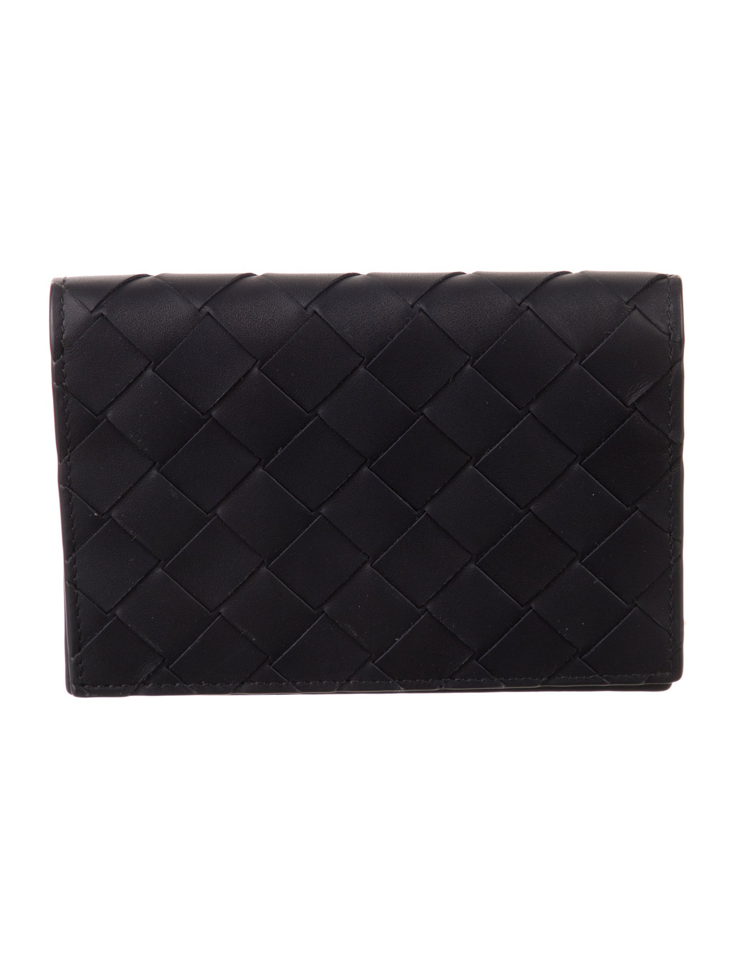 Bottega Veneta Intrecciato Weave Lambskin Wallet