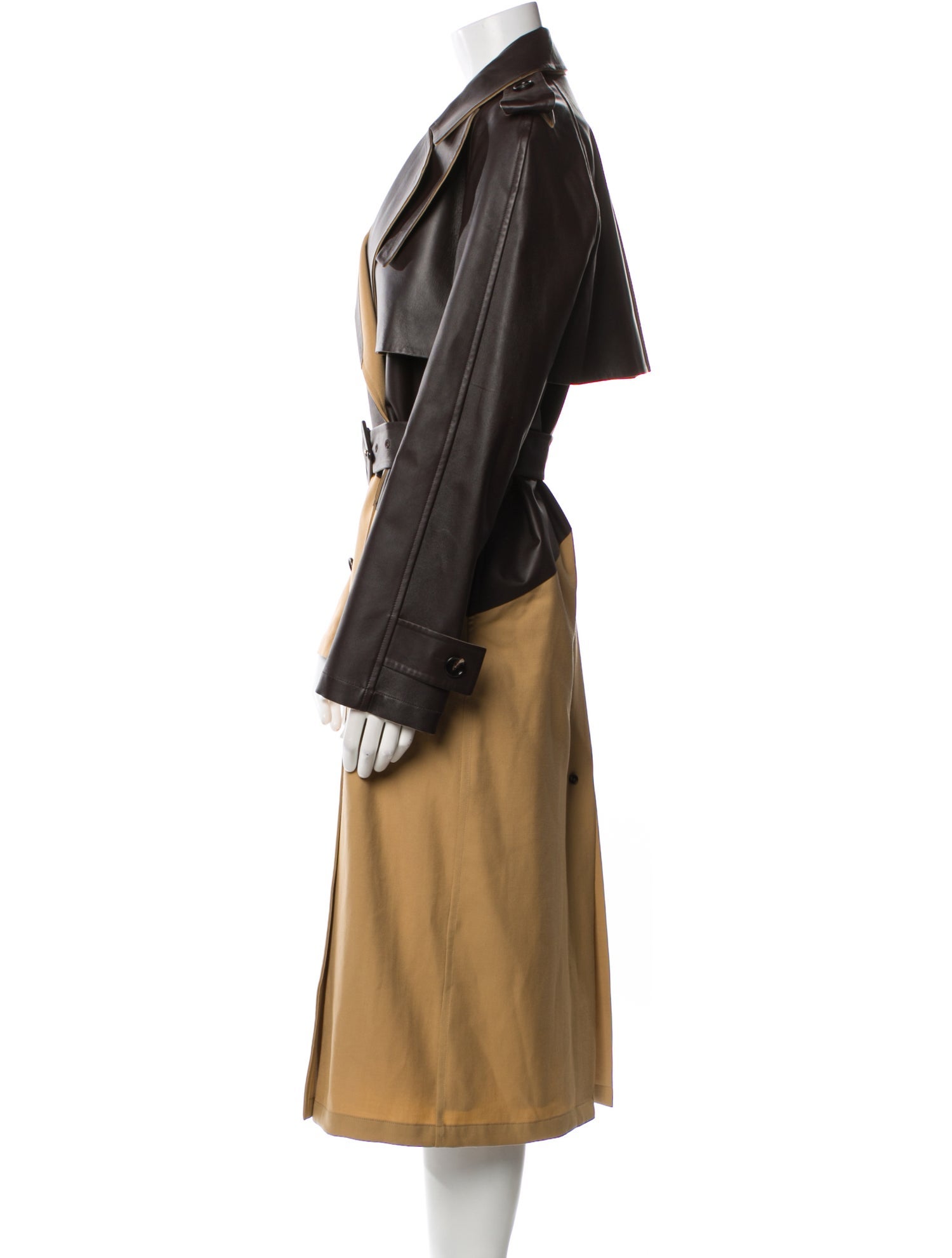 Bottega Veneta 2020 Wool Trench Coat