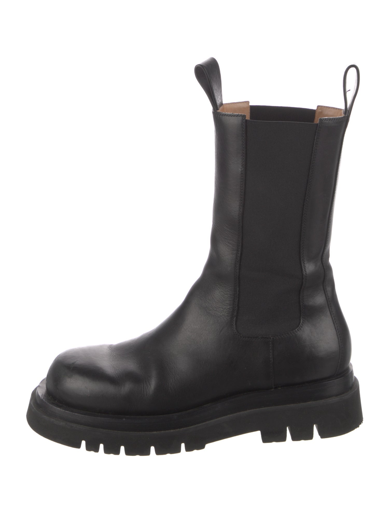 Bottega Veneta The Lug Leather Chelsea Boots