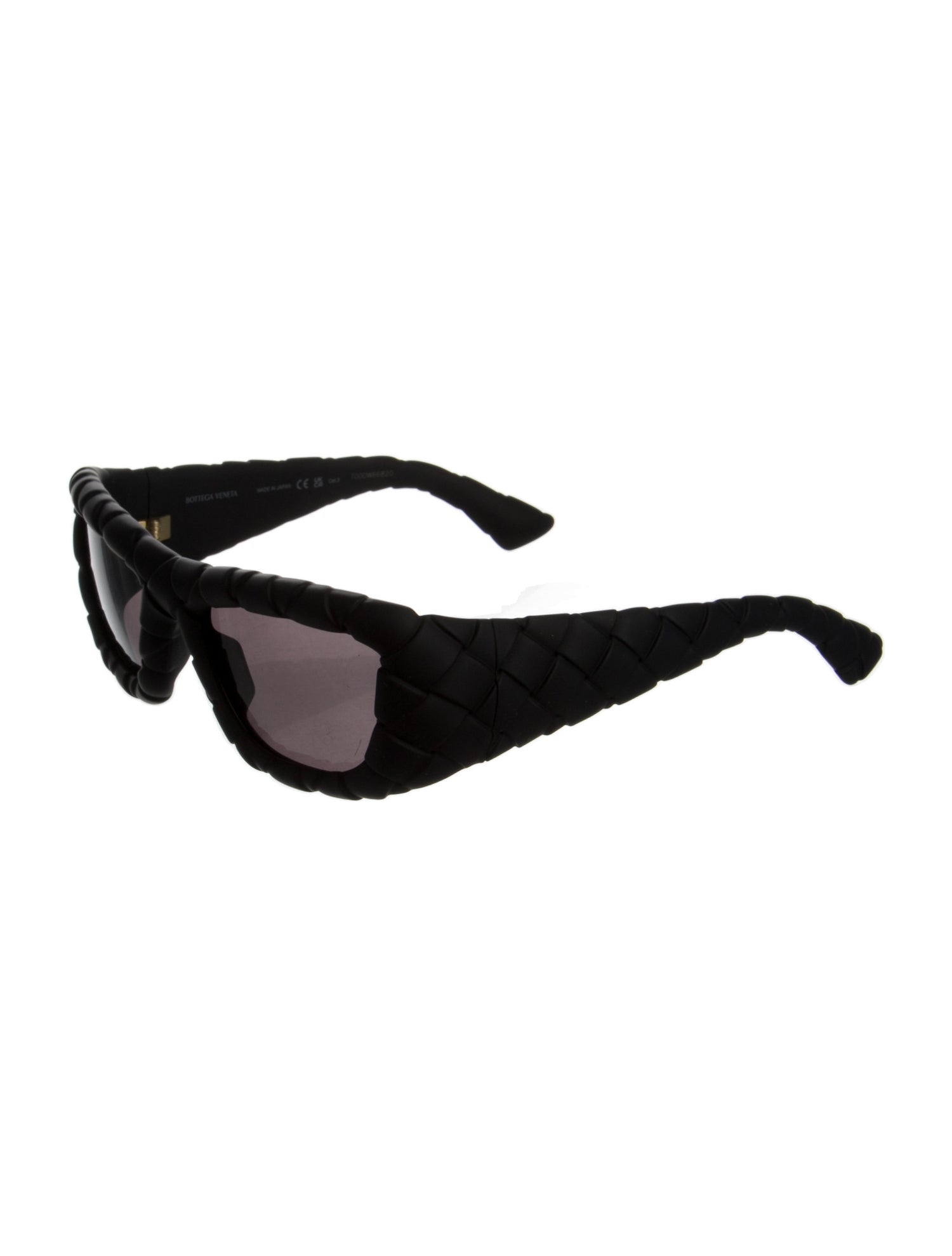 Bottega Veneta Shield Mirrored Sunglasses
