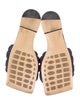 Bottega Veneta Padded Denim Quilted Pattern Slides