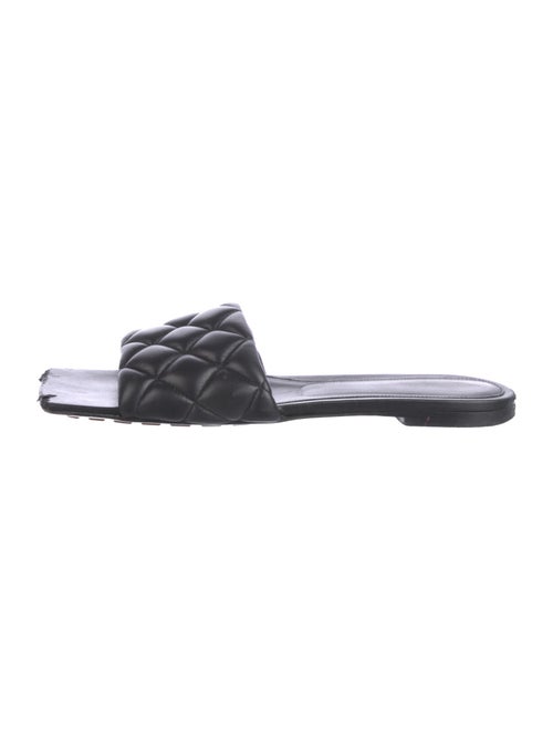 Bottega Veneta Lido Quilted Pattern Slides