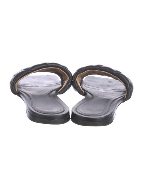 Bottega Veneta Lido Quilted Pattern Slides