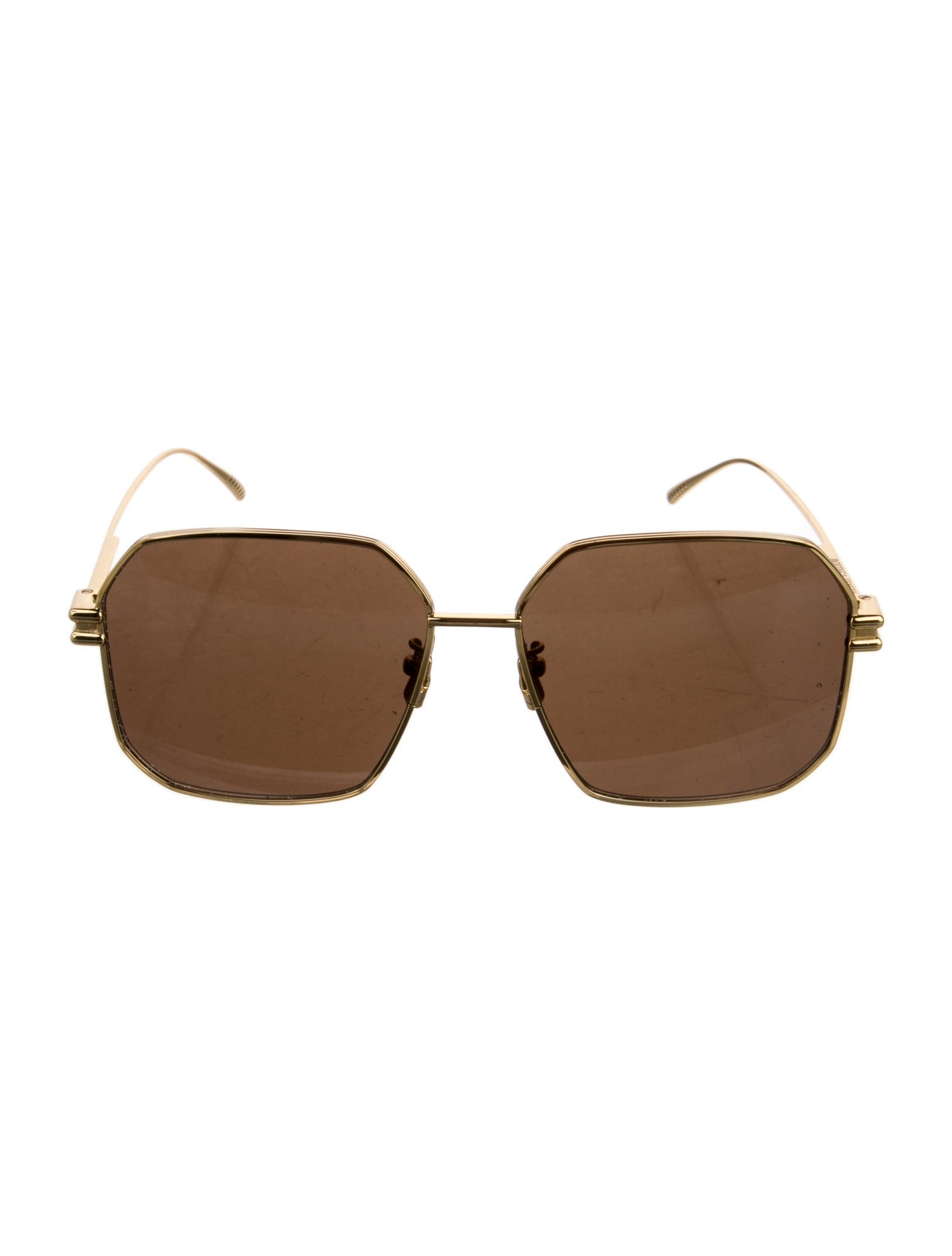 Bottega Veneta Square Tinted Sunglasses