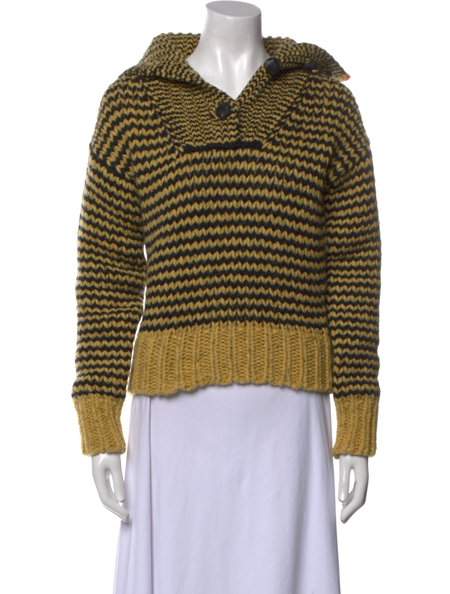 Bottega Veneta Wool Striped Sweater