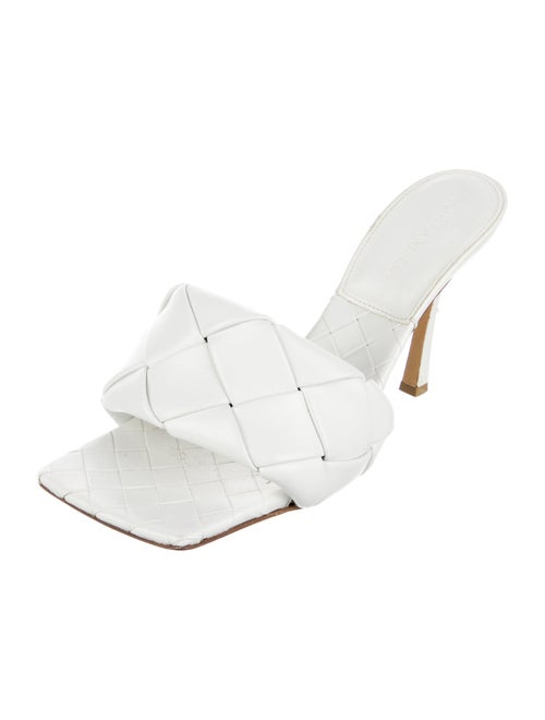 Bottega Veneta Lido Intrecciato Weave Slides