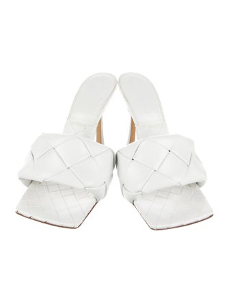 Bottega Veneta Lido Intrecciato Weave Slides