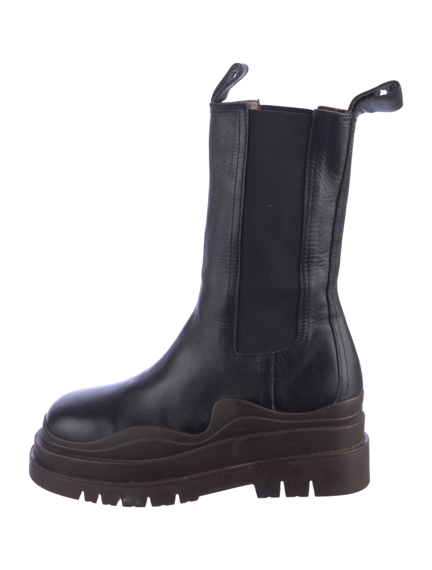 Bottega Veneta Leather Chelsea Boots