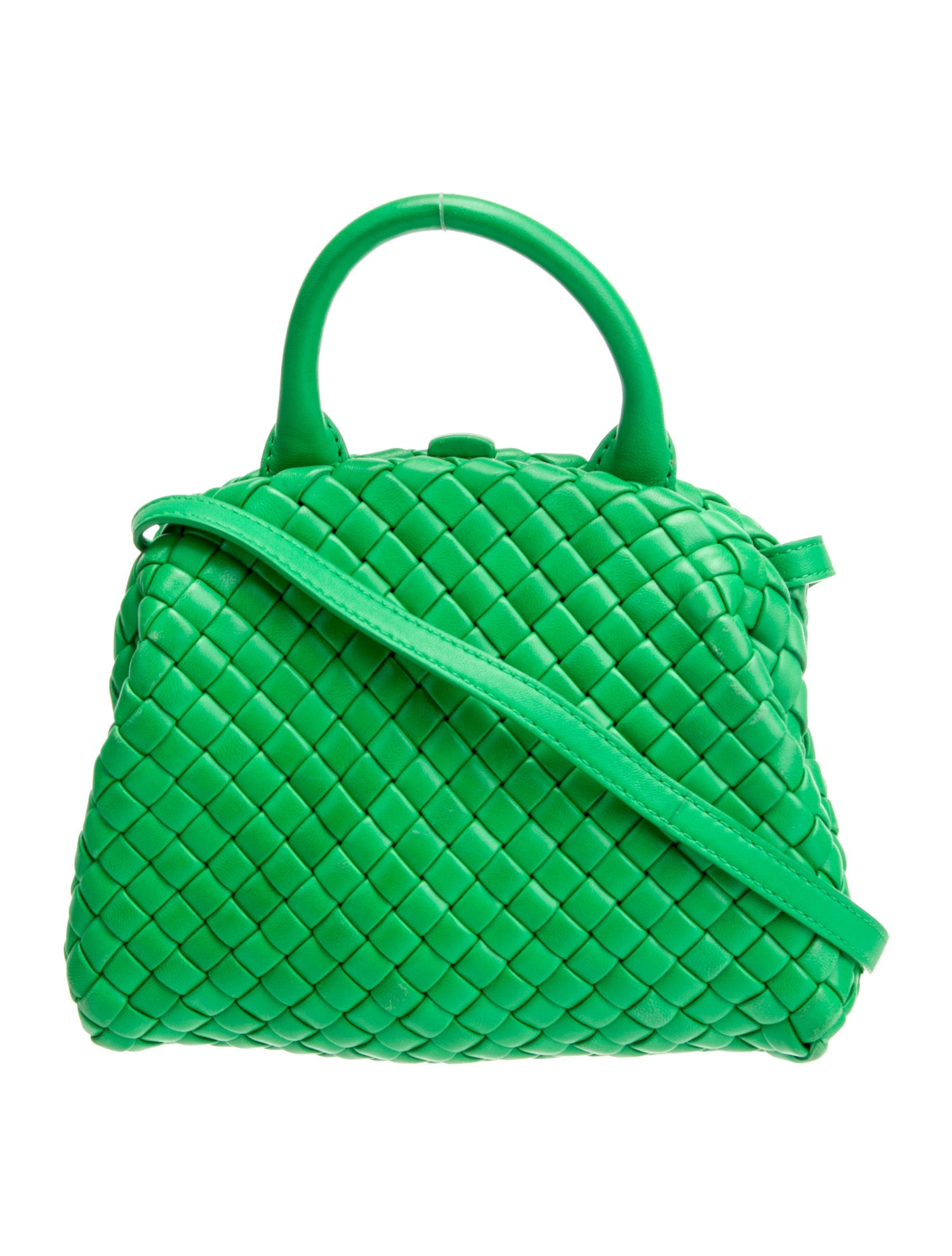 Bottega Veneta Intrecciato Top Handle Bag