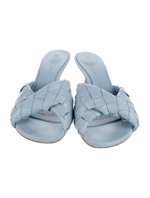 Bottega Veneta Blink Mule Intrecciato Weave Slides