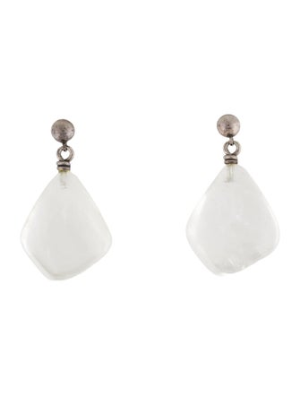 Bottega Veneta Quartz Drop Earrings