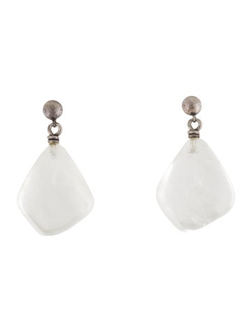 Bottega Veneta Drop Quartz Earrings