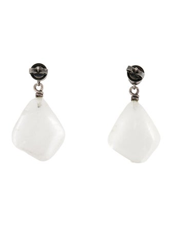 Bottega Veneta Quartz Drop Earrings