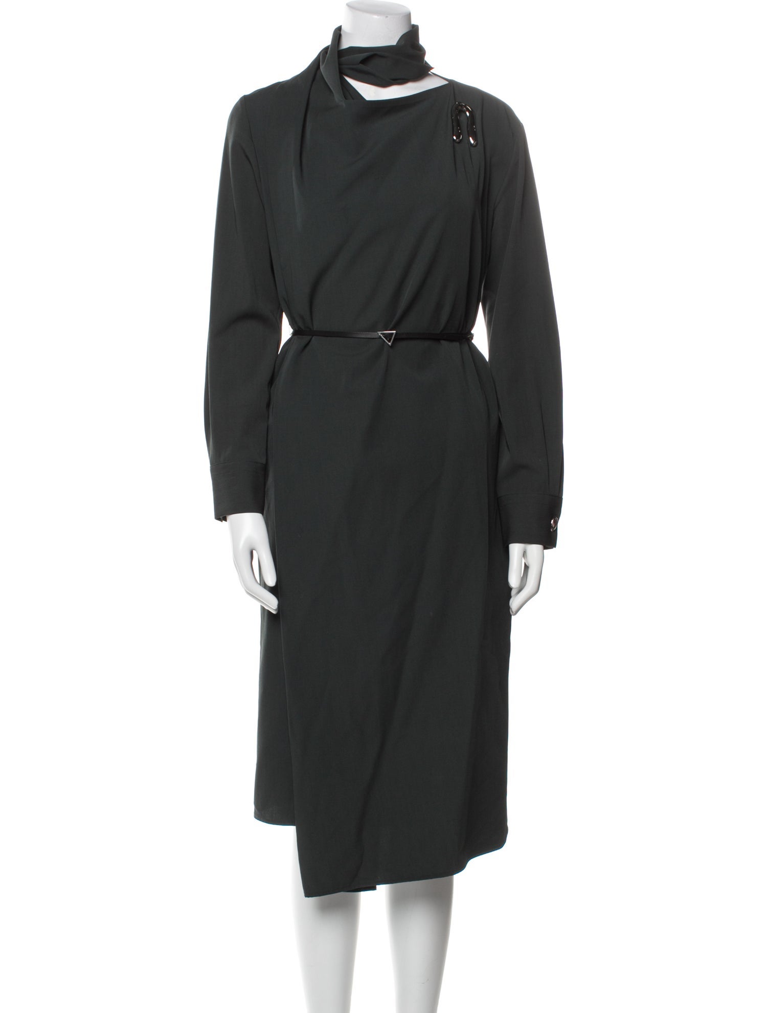 Bottega Veneta Wool Midi Length Dress