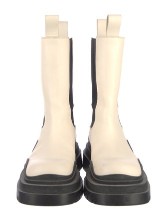 Bottega Veneta Tire Chelsea Leather Chelsea Boots