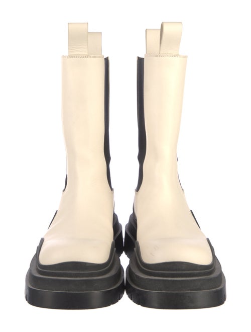 Bottega Veneta Tire Chelsea Leather Chelsea Boots