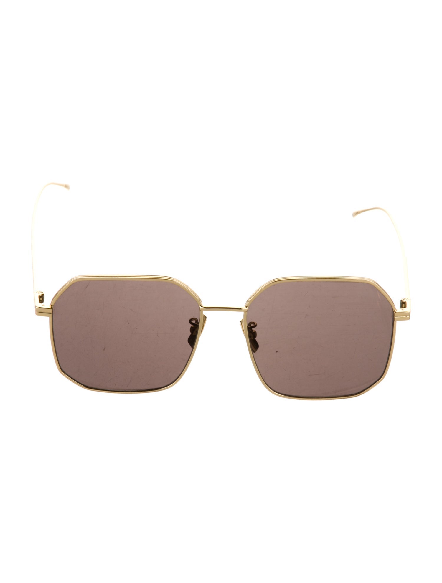 Bottega Veneta Square Tinted Sunglasses