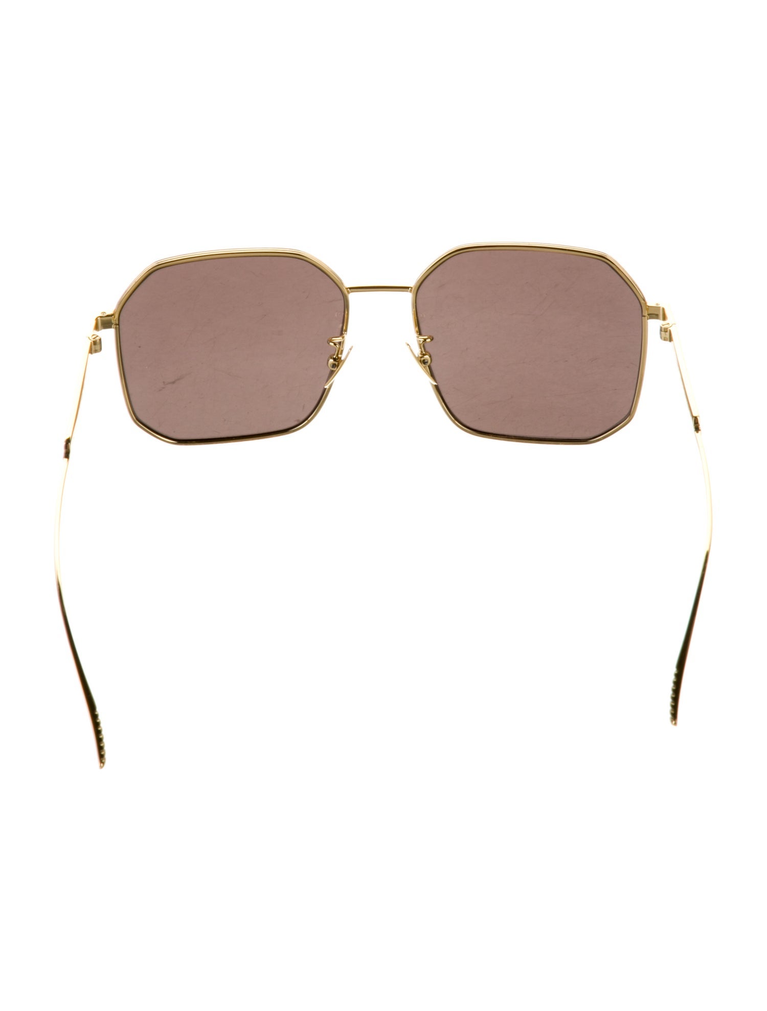 Bottega Veneta Square Tinted Sunglasses