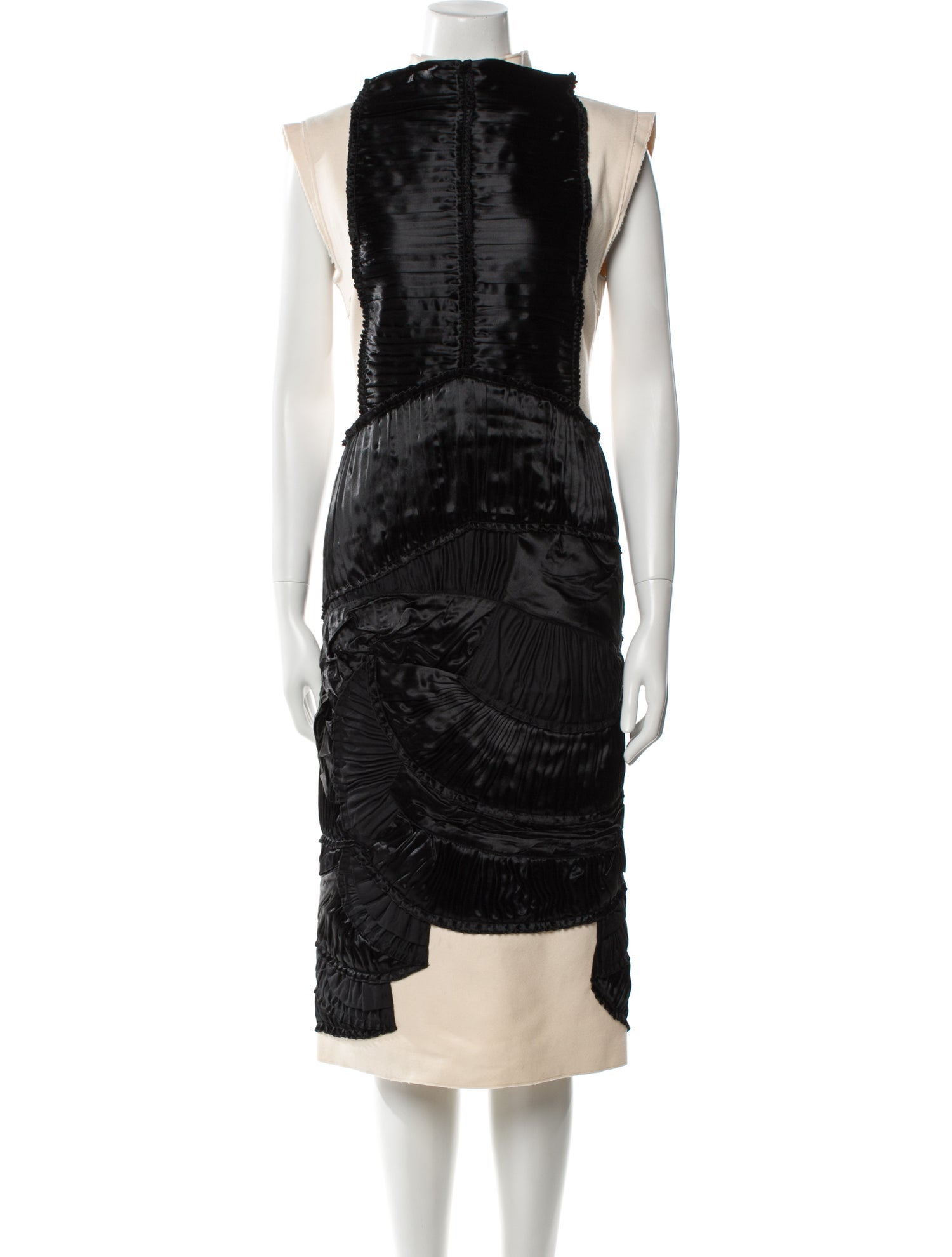 Bottega Veneta Wool Midi Length Dress