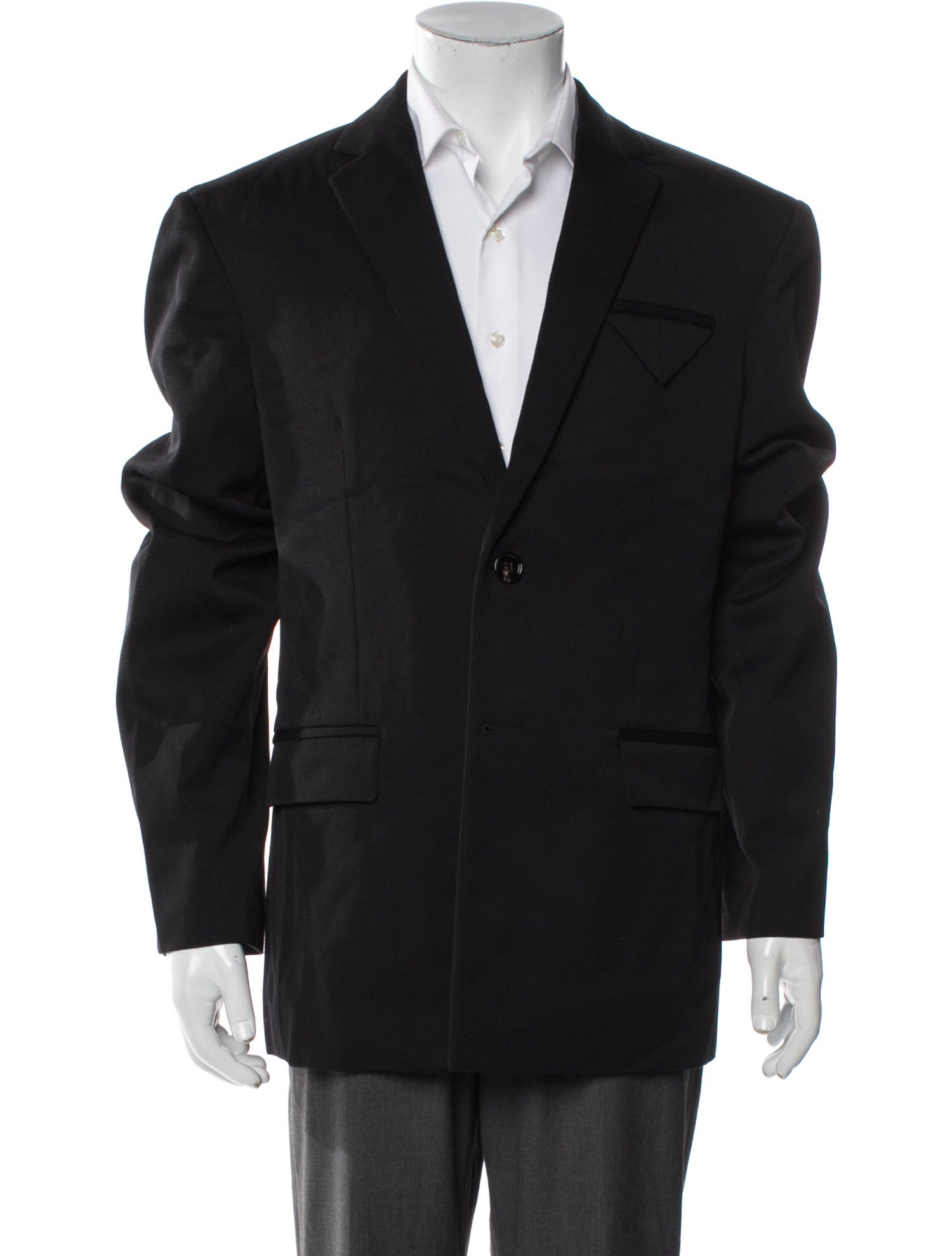 Bottega Veneta Intrecciato Weave Wool Blazer