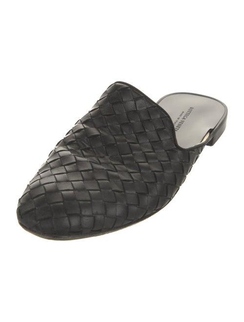 Bottega Veneta Riva Intrecciato Weave Mules