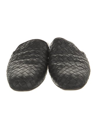 Bottega Veneta Riva Intrecciato Weave Mules