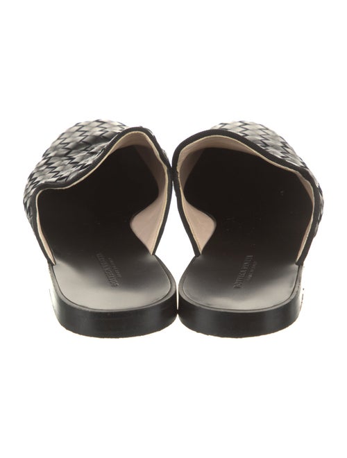 Bottega Veneta Riva Intrecciato Weave Mules