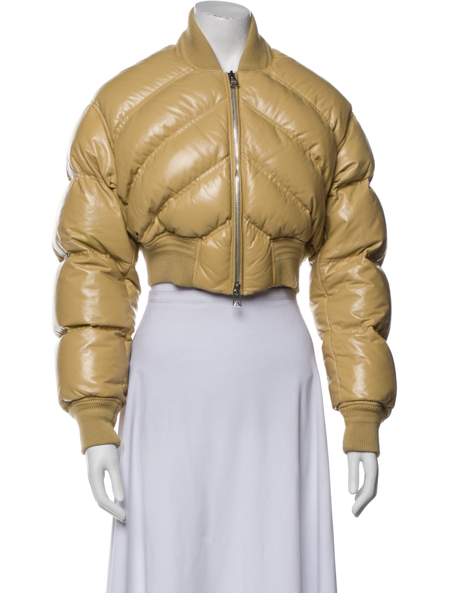 Bottega Veneta 2021 Leather Down Jacket