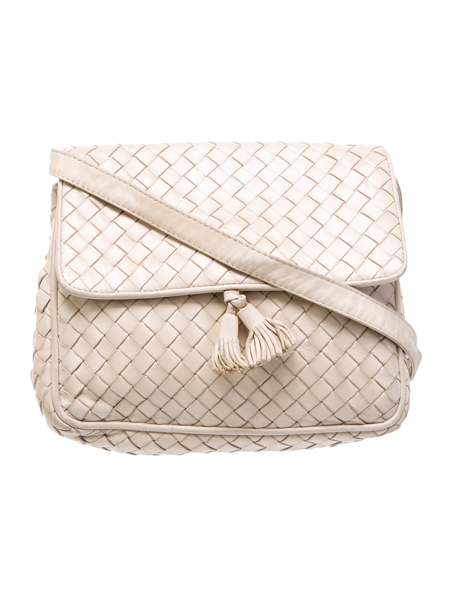 Bottega Veneta Intrecciato Messenger Bag Vintage