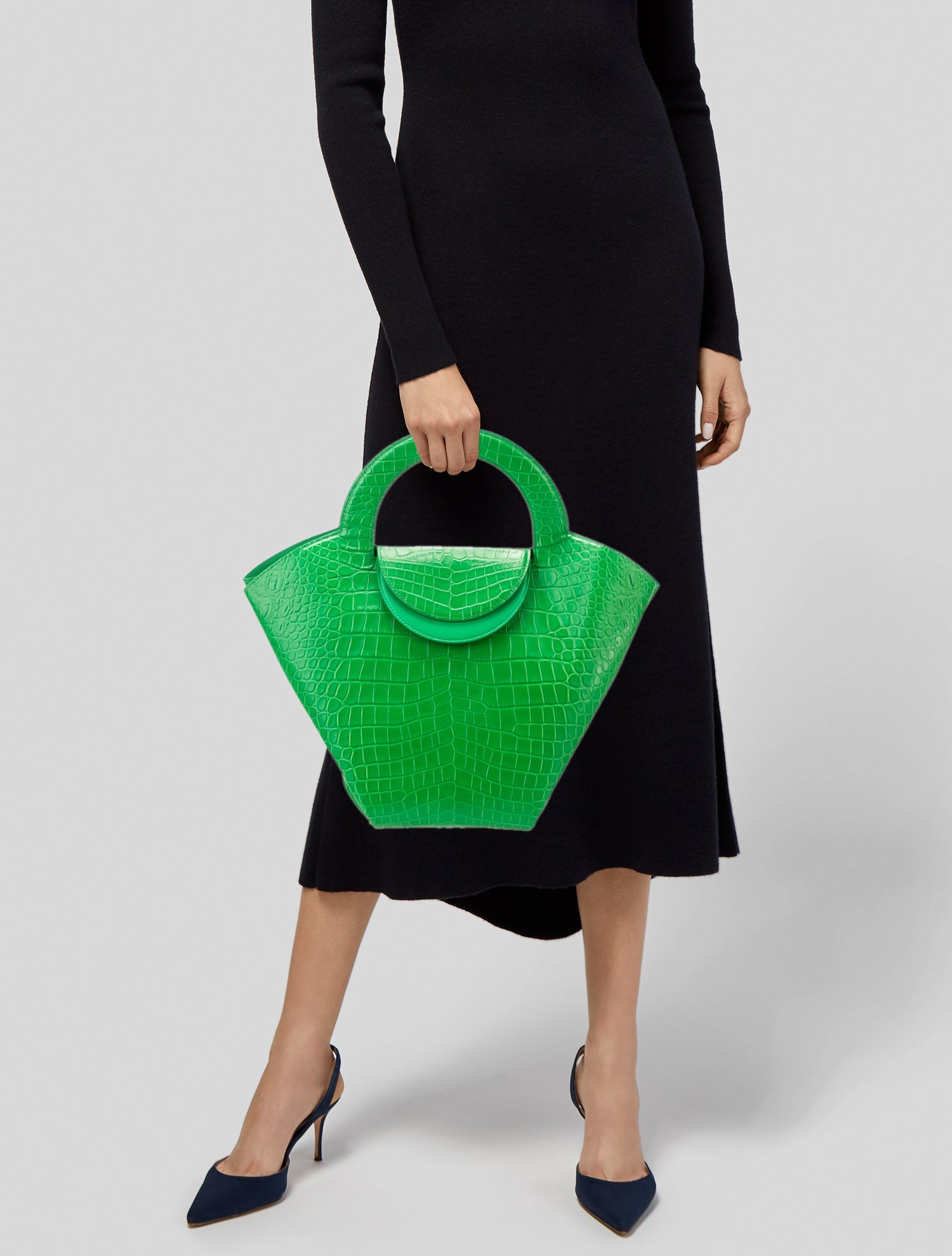 Bottega Veneta Embossed Leather Doll