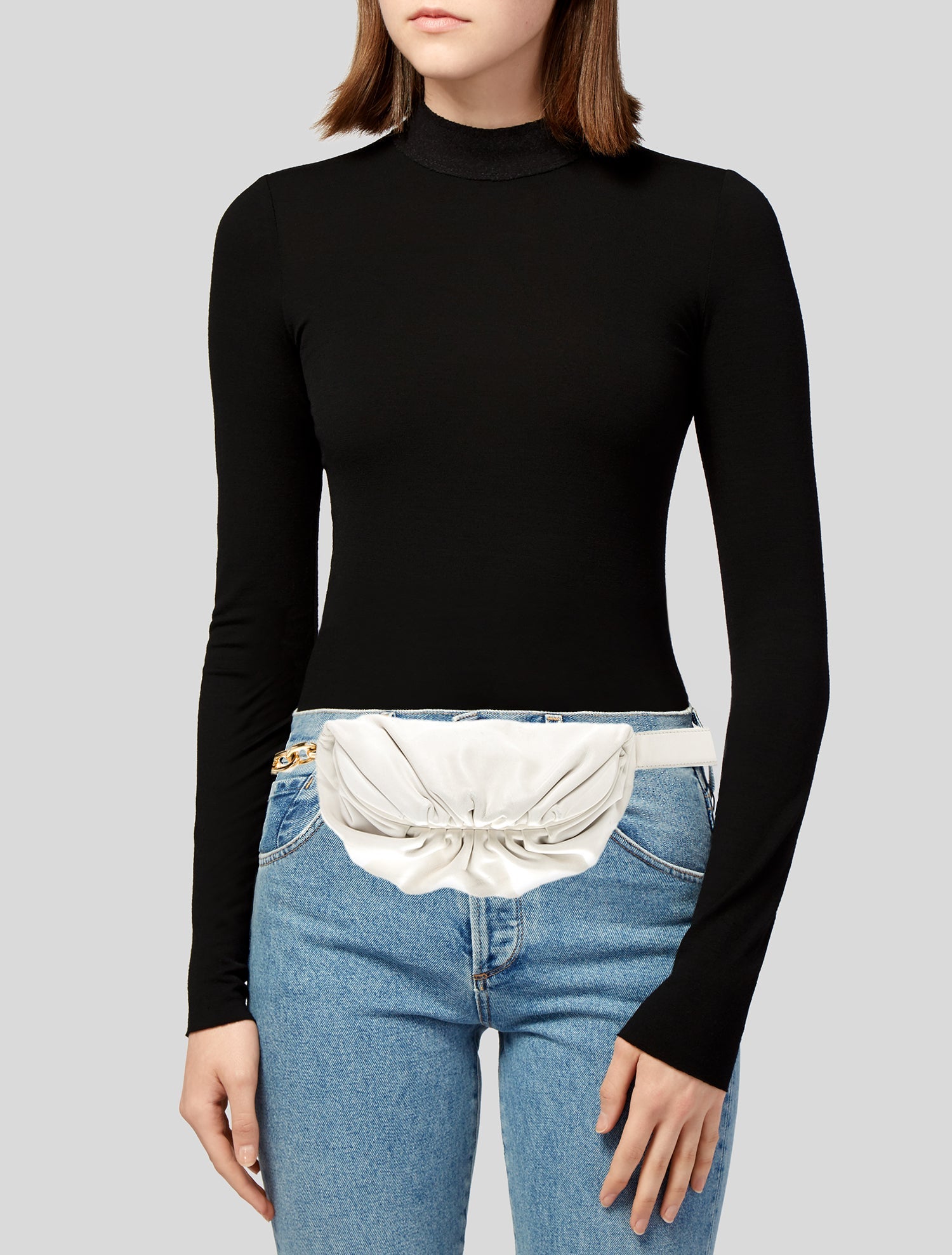 Bottega Veneta Leather Belt Chain Pouch