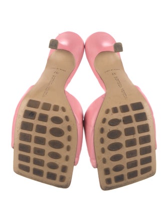 Bottega Veneta Lido Leather Slides