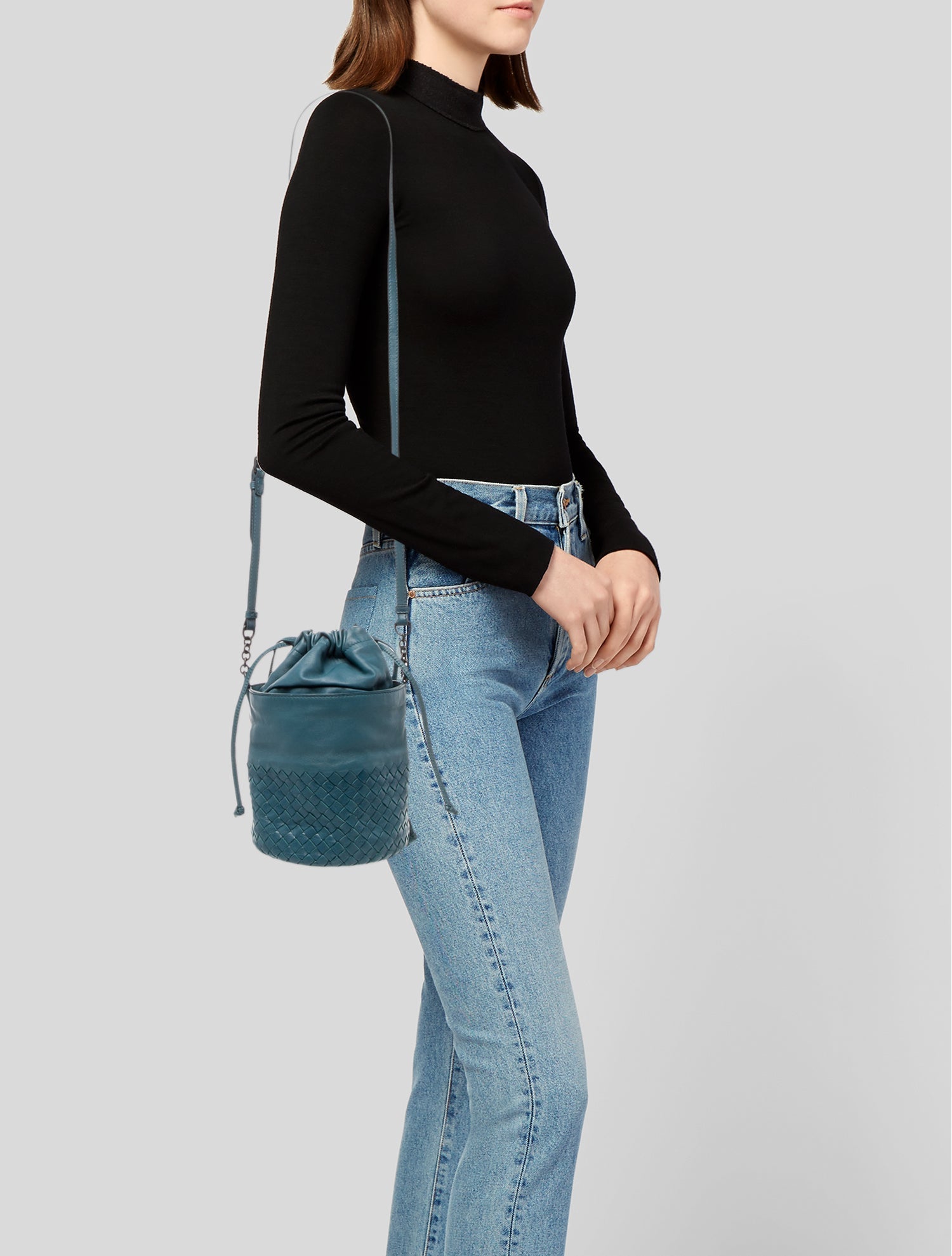 Bottega Veneta Intrecciato Bucket Bag