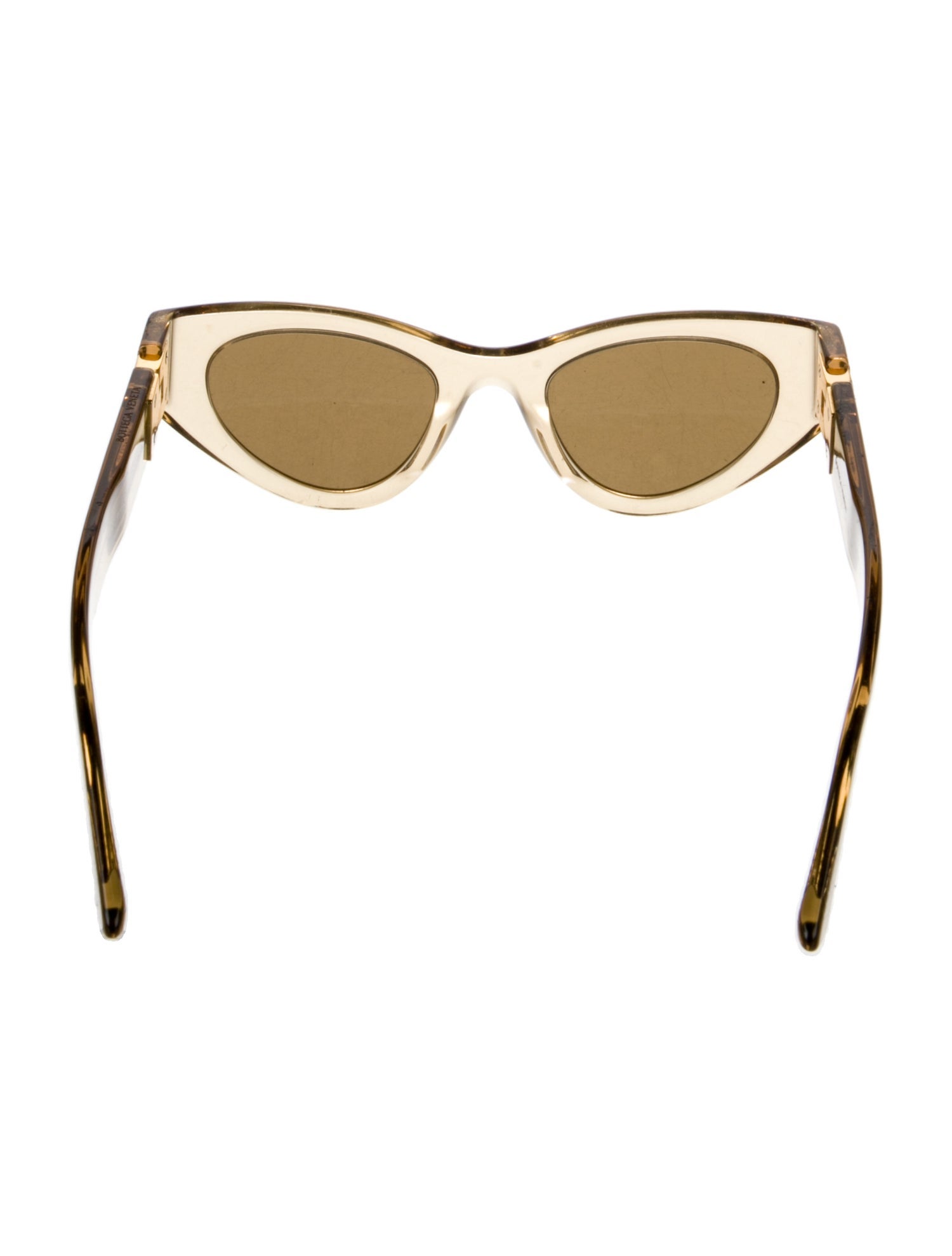 Bottega Veneta Cat-Eye Mirrored Sunglasses