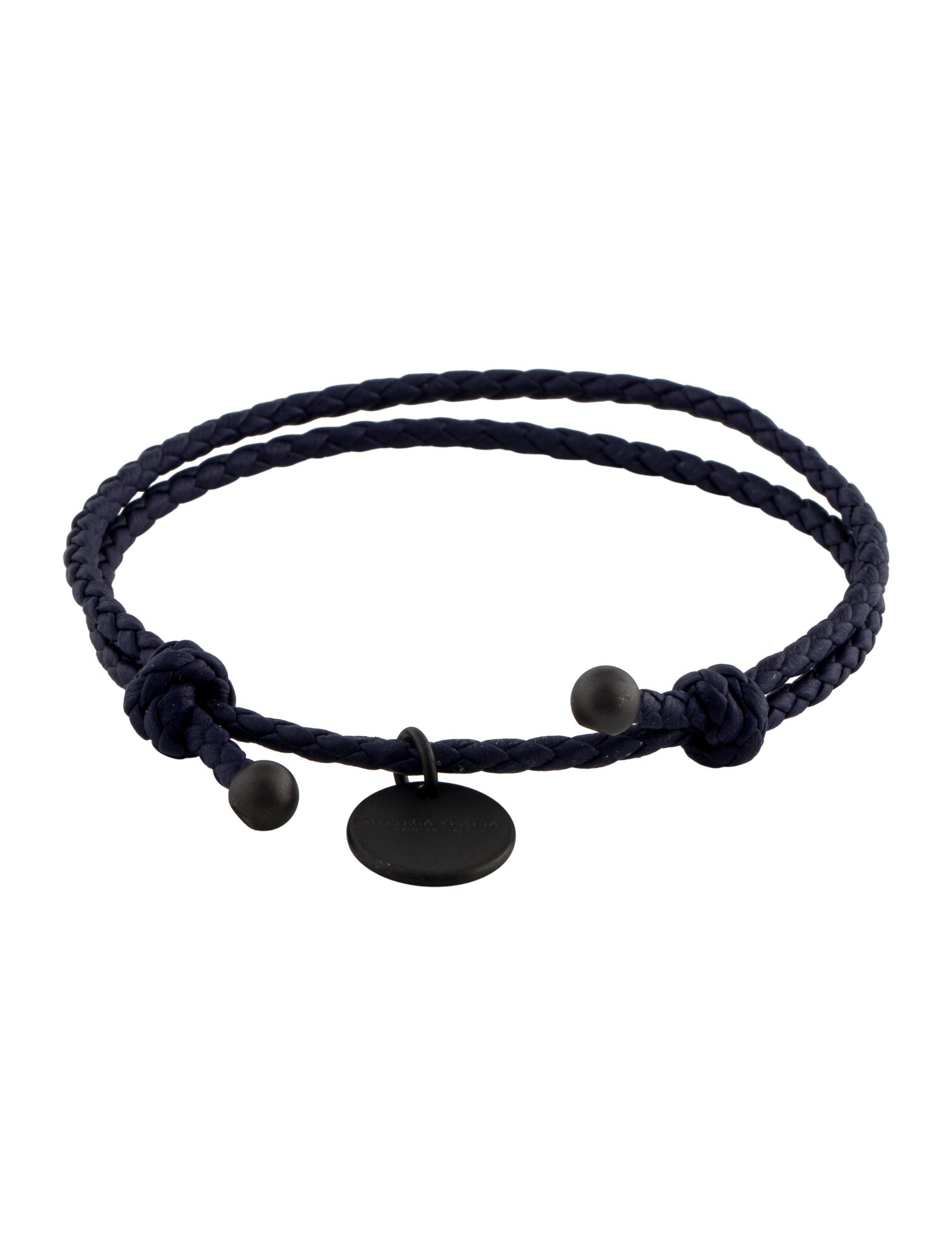 Bottega Veneta Intercciato Double Strand Bracelet