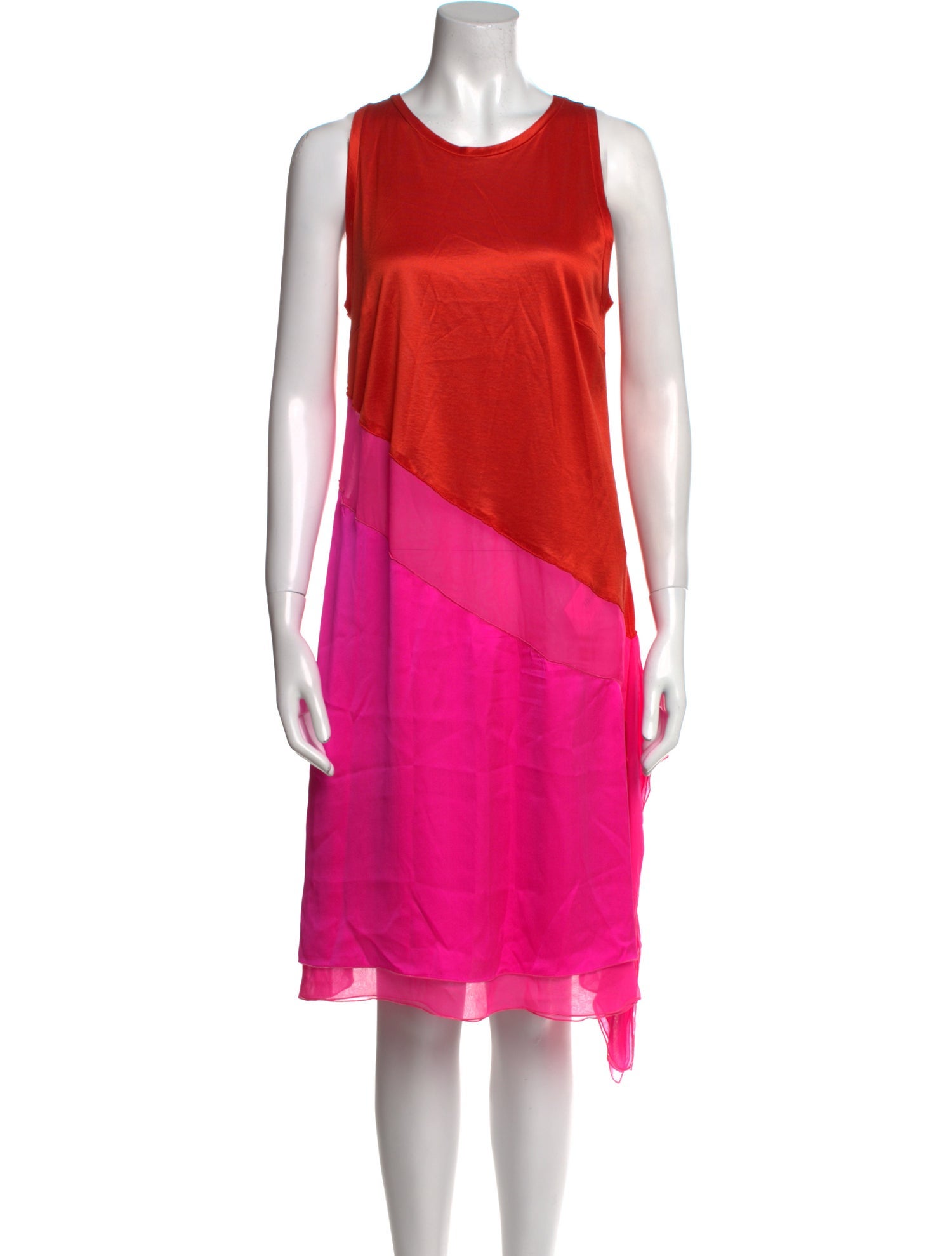 Bottega Veneta Silk Knee-Length Dress