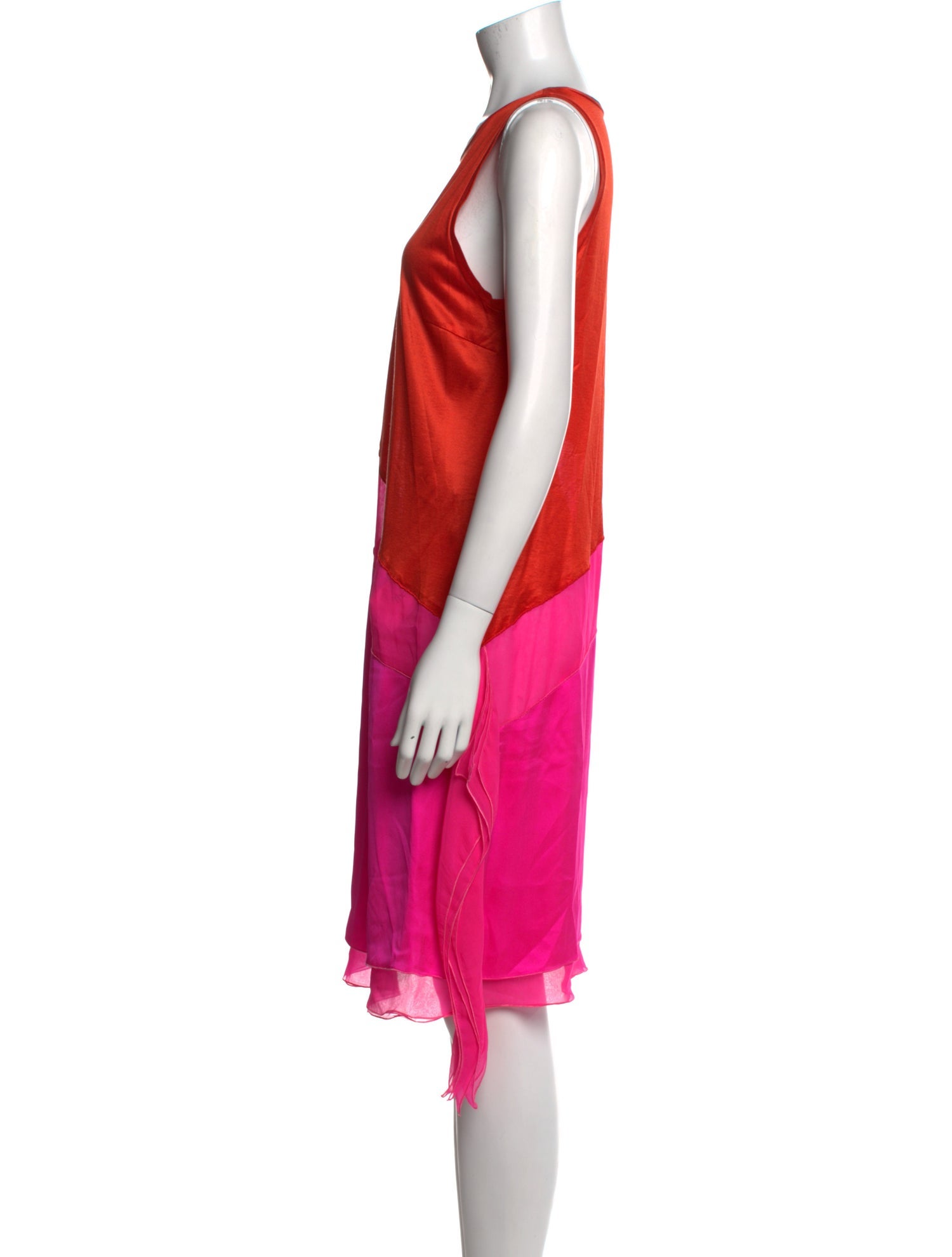 Bottega Veneta Silk Knee-Length Dress