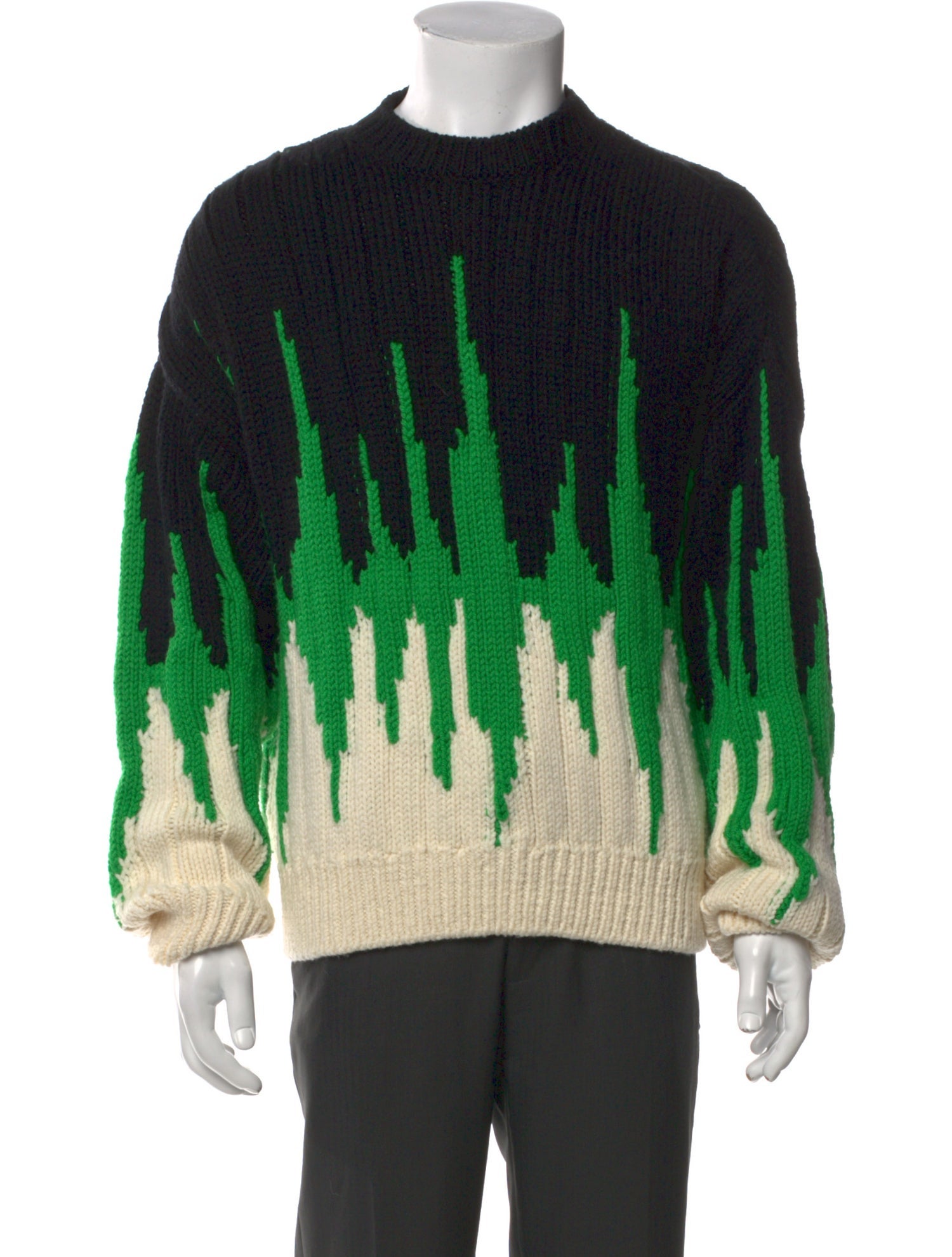 Bottega Veneta Wool Printed Pullover