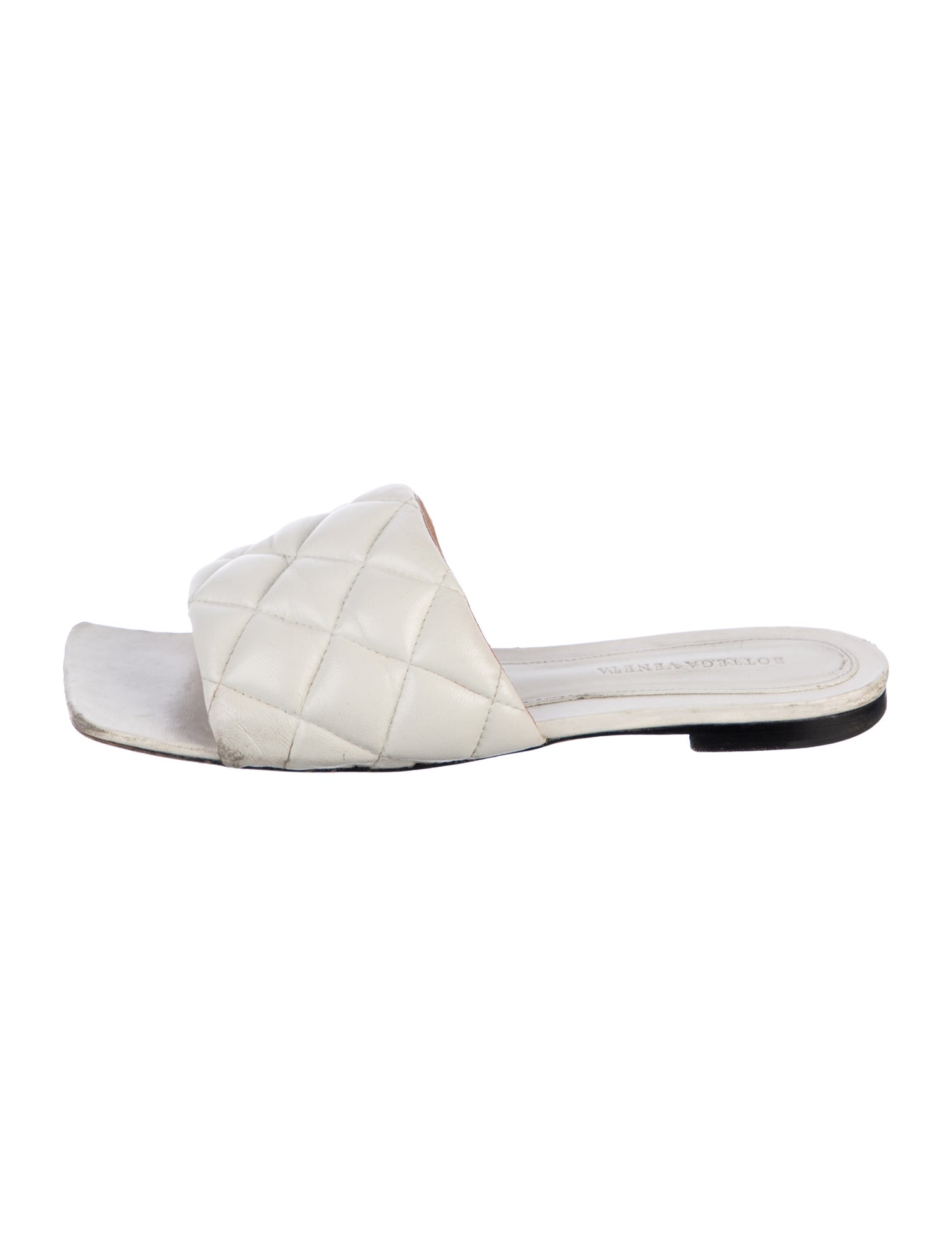 Bottega Veneta Leather Slides