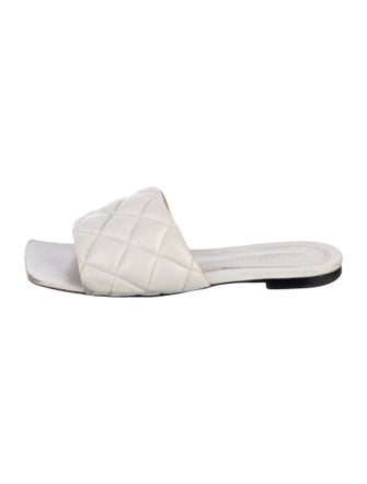 Bottega Veneta Leather Slides