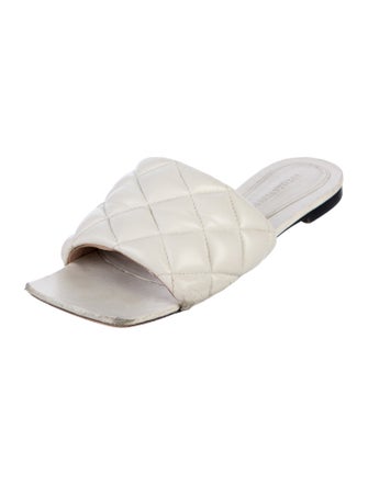 Bottega Veneta Leather Slides