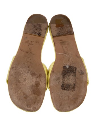 Bottega Veneta Amy Quilted Pattern Slides