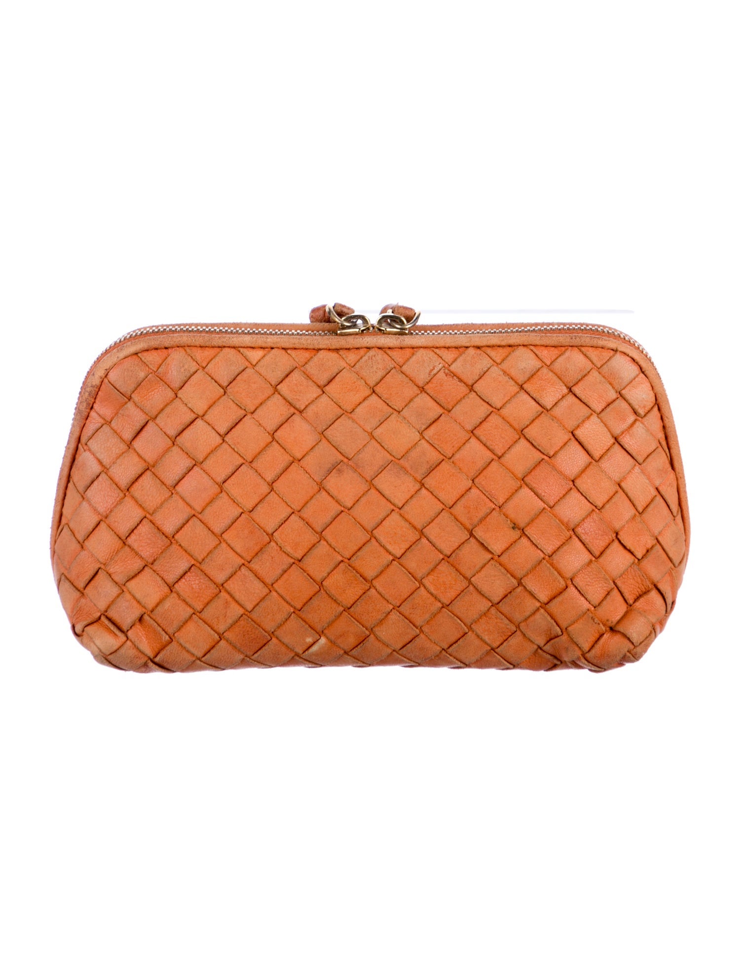Bottega Veneta Leather Cosmetic Bag