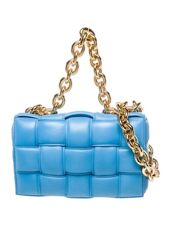 Bottega Veneta Intrecciato Chain Padded Cassette Small