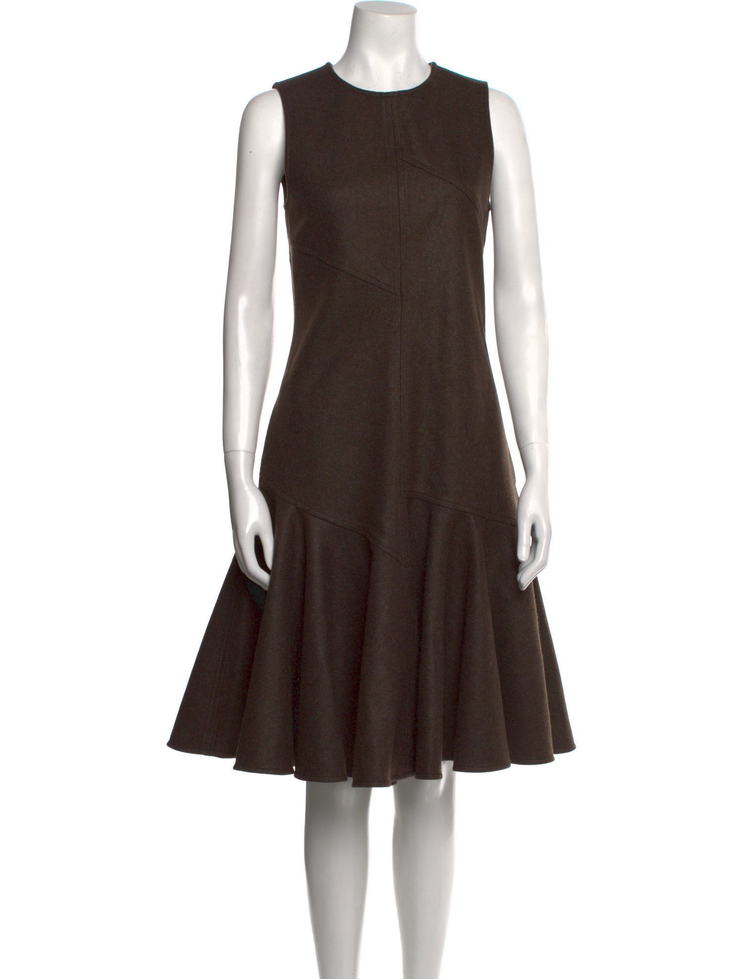 Bottega Veneta Wool Midi Length Dress